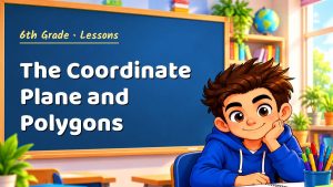 6th Grade The Coordinate Plane and Polygons Lesson (Free PDF)