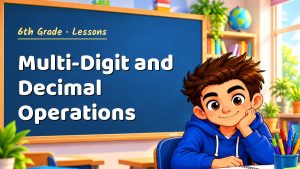 6th Grade Multi-Digit and Decimal Operations Lesson (Free PDF)