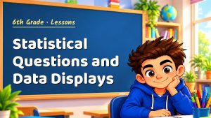 6th Grade Statistical Questions and Data Displays Lesson (Free PDF)