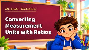 6th Grade Converting Measurement Units with Ratios Worksheet (PDF)