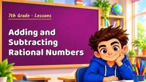 7th Grade Adding and Subtracting Rational Numbers Lesson (Free PDF)