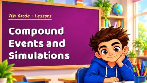 7th Grade Compound Events and Simulations Lesson (Free PDF)