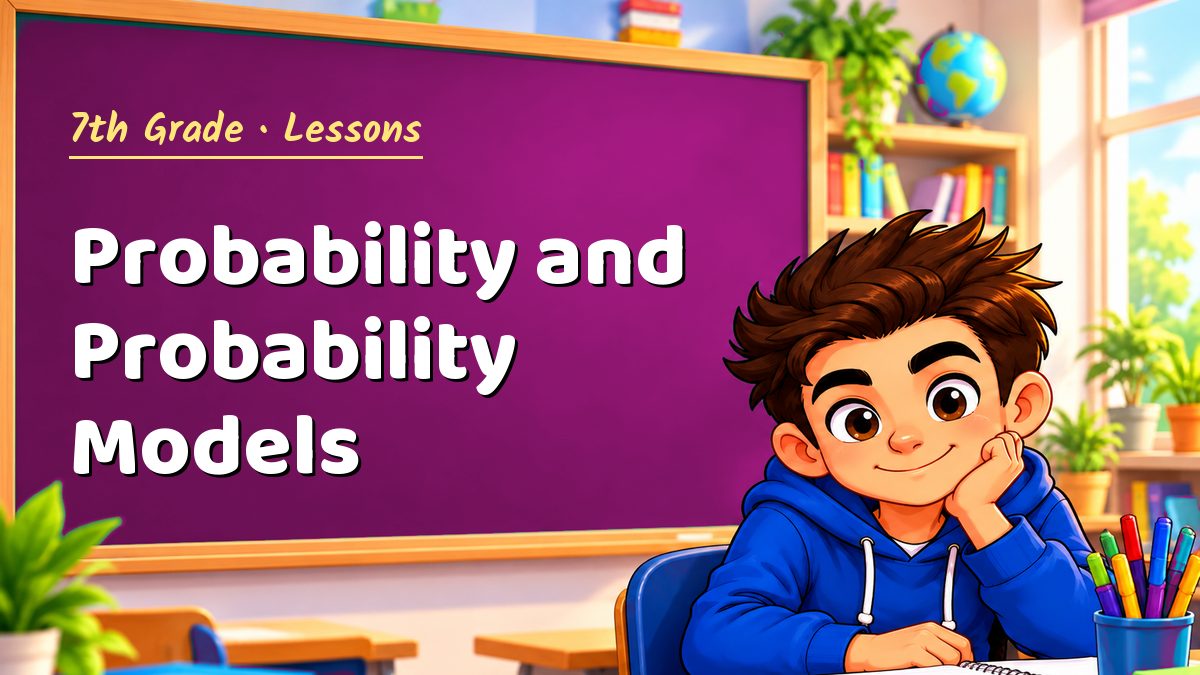 7th Grade math lesson: Probability and Probability Models – Maths PDF