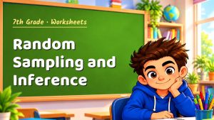 7th Grade Random Sampling and Inference Worksheet (PDF)