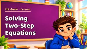 7th Grade Solving Two-Step Equations Lesson (Free PDF)
