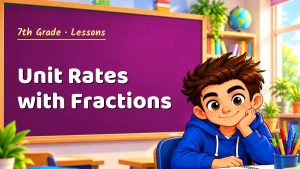 7th Grade Unit Rates with Fractions Lesson (Free PDF)