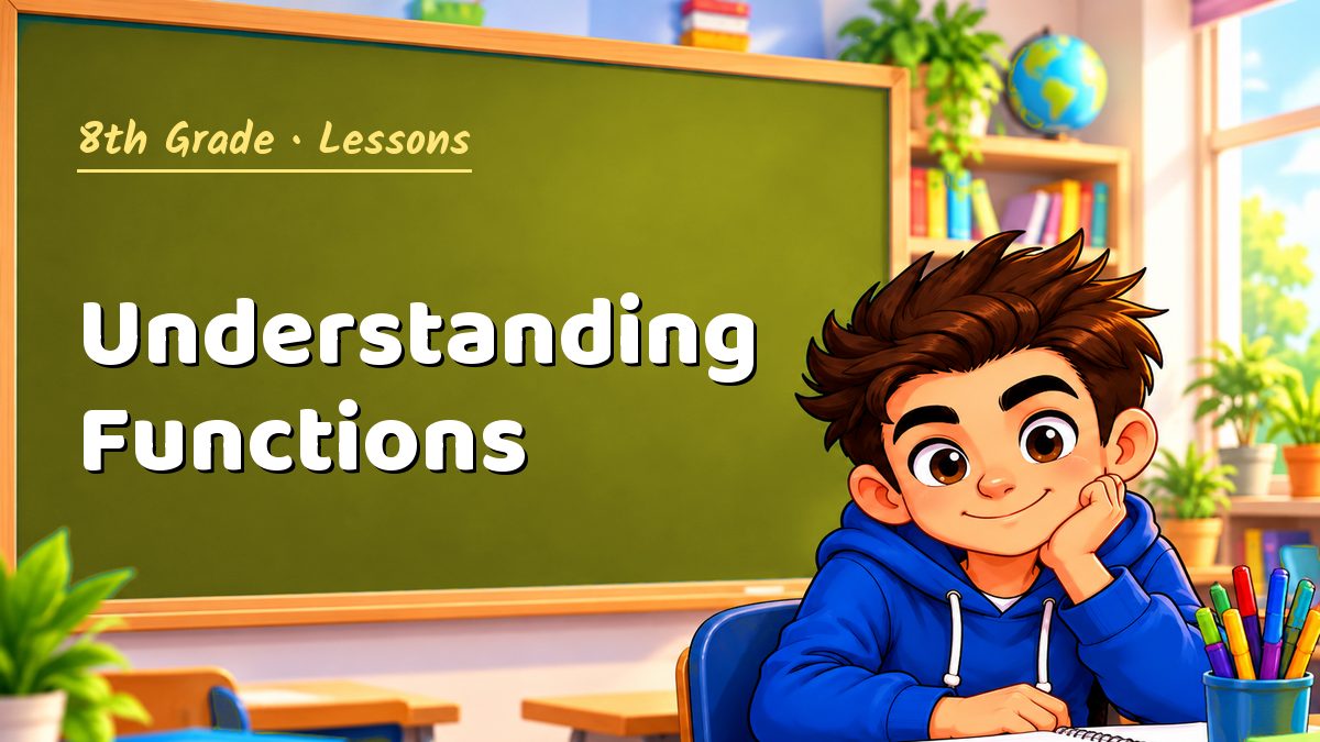 8th Grade math lesson: Understanding Functions – Maths PDF