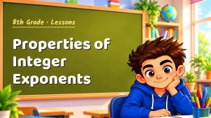 8th Grade Properties of Integer Exponents Lesson (Free PDF)