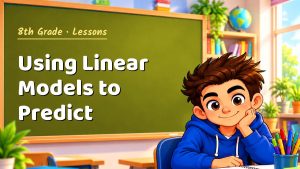 8th Grade Using Linear Models to Predict Lesson (Free PDF)