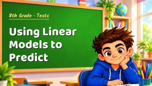 8th Grade Using Linear Models to Predict Test with Point Values (PDF)