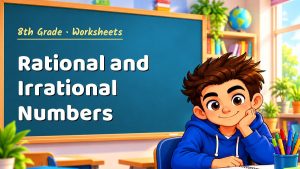 8th Grade Rational and Irrational Numbers Worksheet (PDF)
