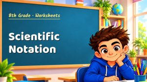 8th Grade Scientific Notation Worksheet (PDF)