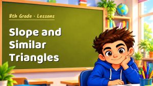 8th Grade Slope and Similar Triangles Lesson (Free PDF)