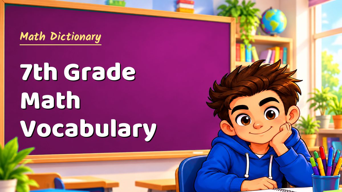 7th Grade Math Vocabulary – Maths PDF