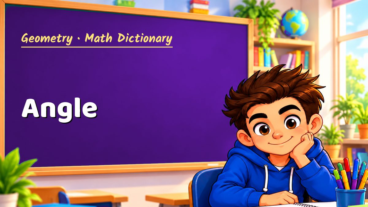 Angle: meaning, method and solved example (Geometry) – Maths PDF