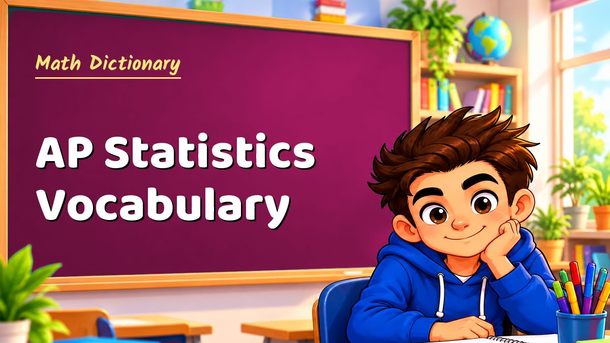 AP Statistics Vocabulary – Maths PDF