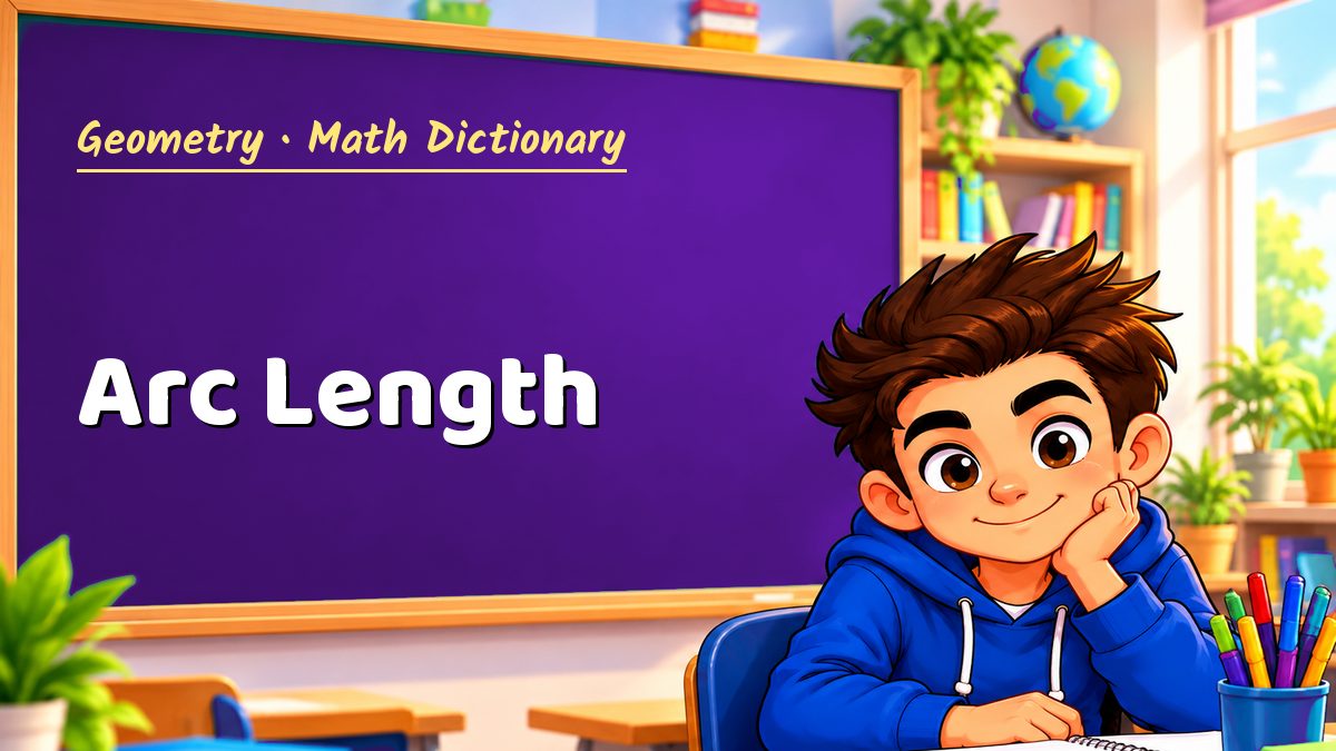 Arc Length: meaning, method and solved example (Geometry) – Maths PDF