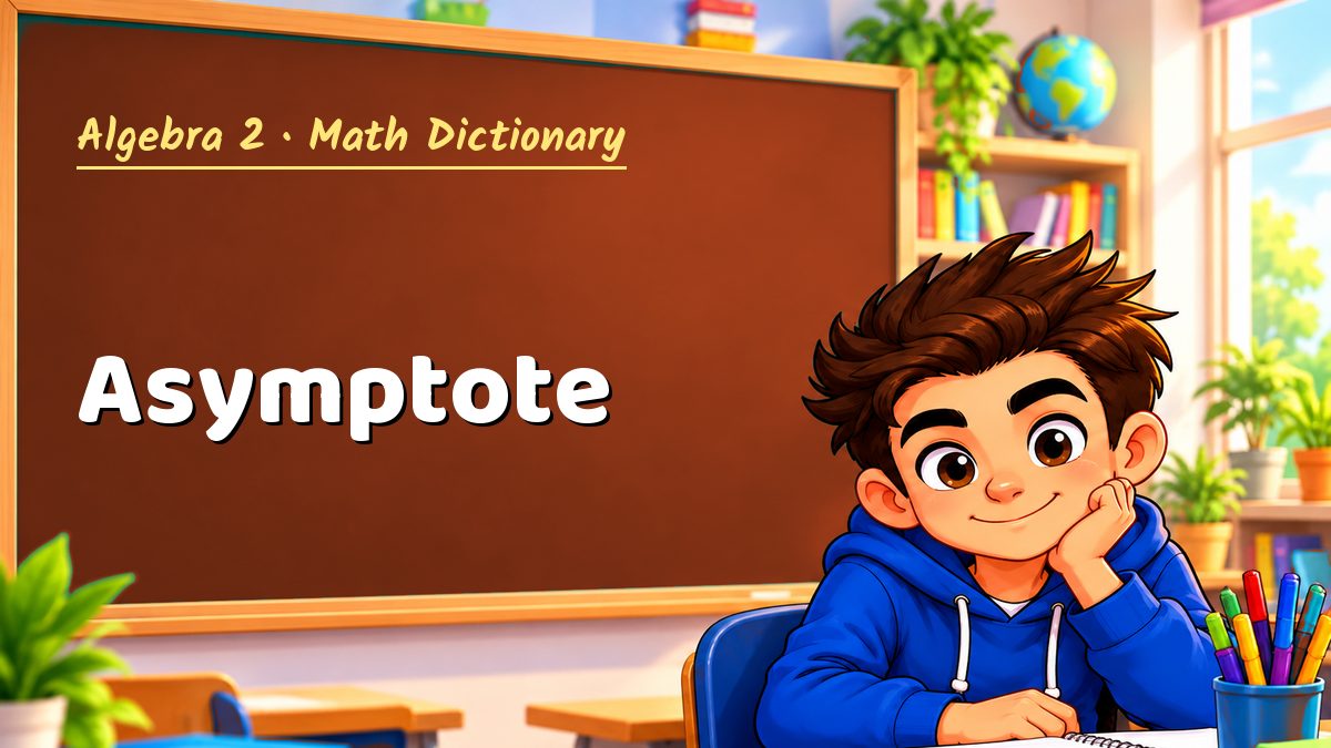 Asymptote: meaning, method and solved example (Algebra 2) – Maths PDF