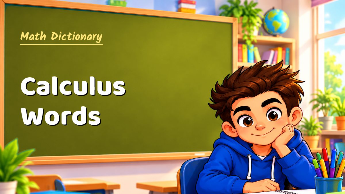 Calculus Words – Maths PDF