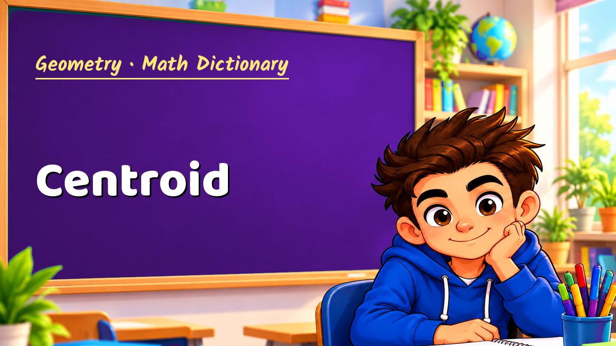 Centroid: meaning, method and solved example (Geometry) – Maths PDF