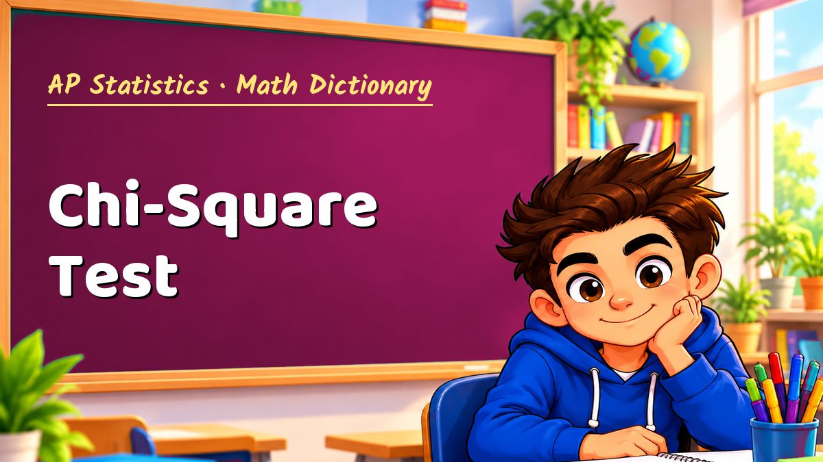 Chi-Square Test: meaning, method and solved example (AP Statistics) – Maths PDF