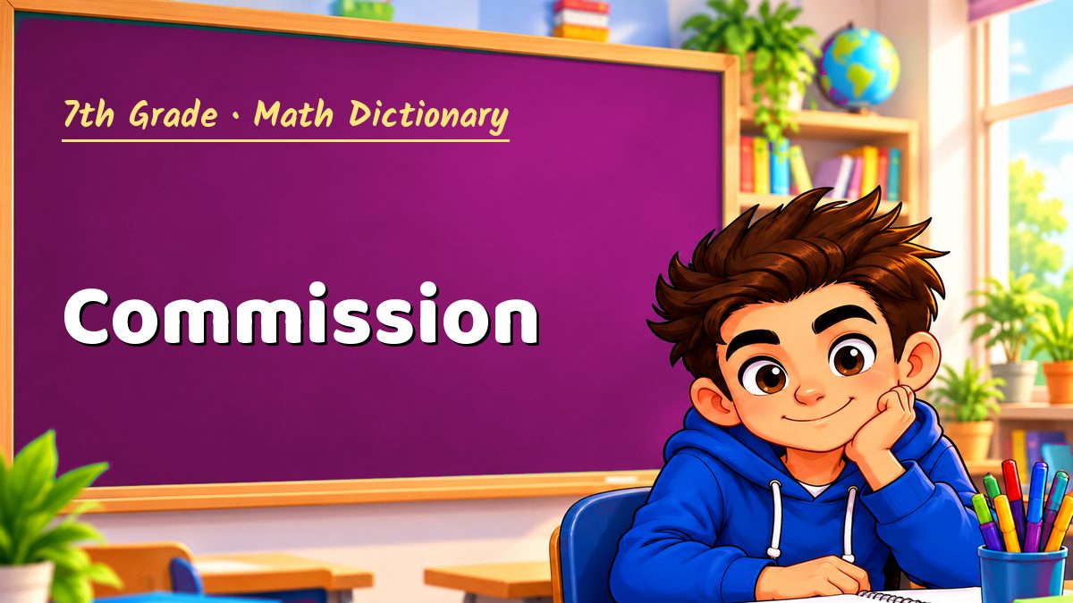 Commission: meaning, method and solved example (7th Grade) – Maths PDF