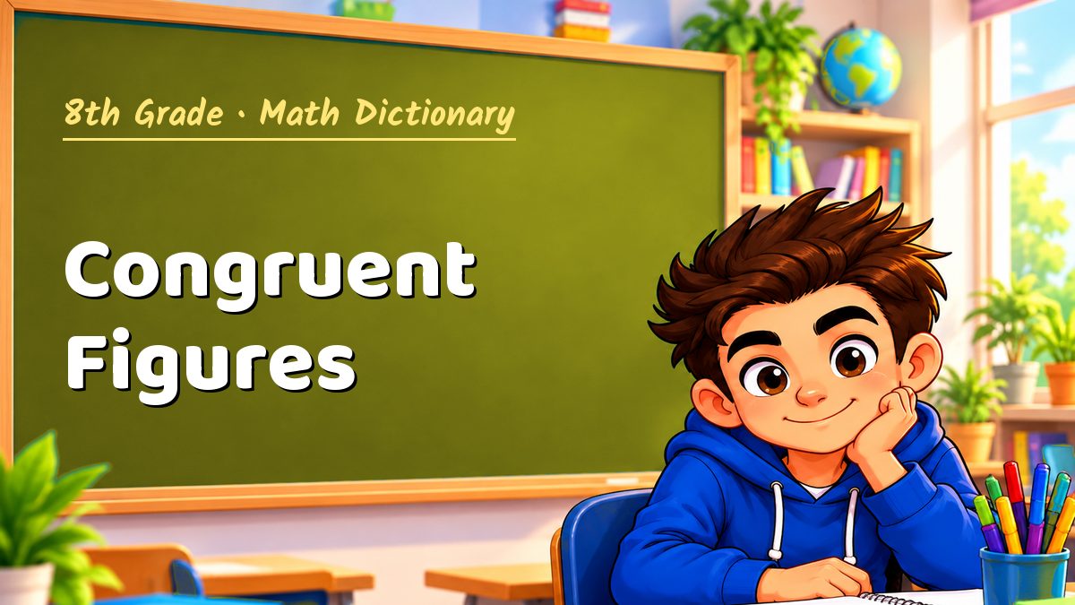 Congruent Figures: meaning, method and solved example (8th Grade) – Maths PDF