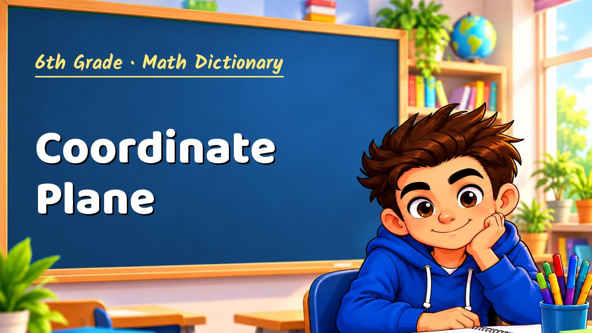 Coordinate Plane: meaning, method and solved example (6th Grade) – Maths PDF