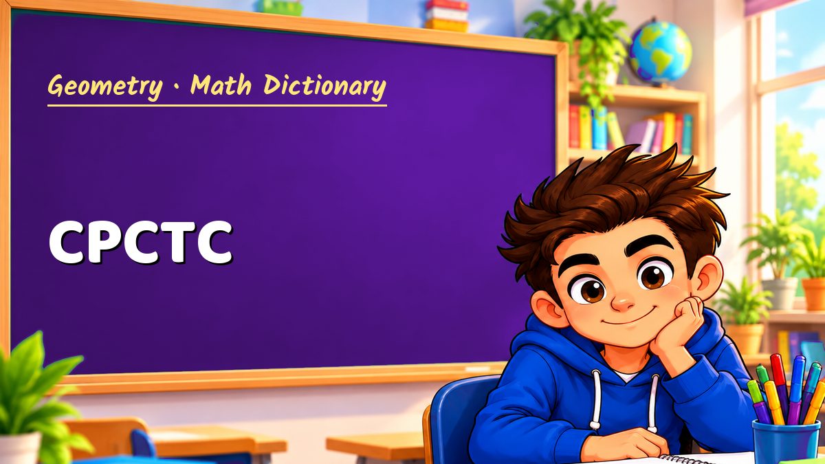 CPCTC: meaning, method and solved example (Geometry) – Maths PDF