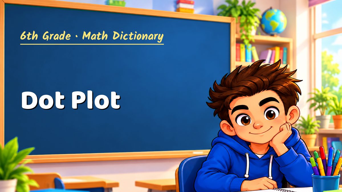 Dot Plot: meaning, method and solved example (6th Grade) – Maths PDF