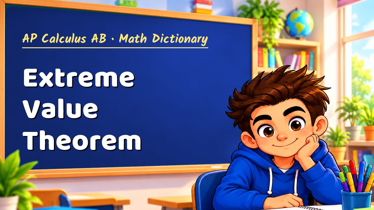 Extreme Value Theorem: meaning, method and solved example (AP Calculus AB) – Maths PDF