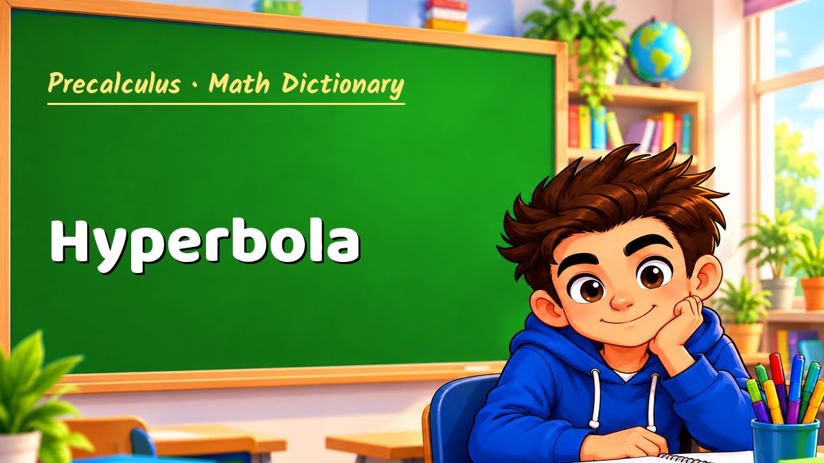 Hyperbola: meaning, method and solved example (Precalculus) – Maths PDF