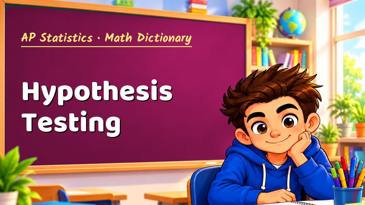 Hypothesis Testing: meaning, method and solved example (AP Statistics) – Maths PDF