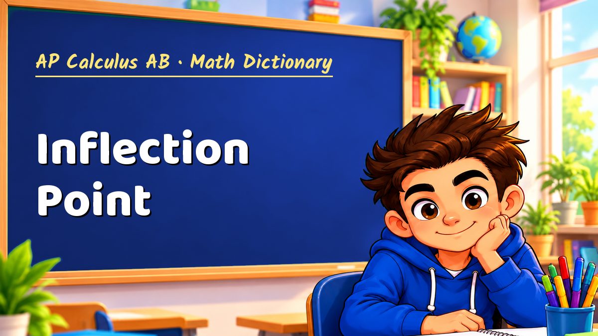 Inflection Point: meaning, method and solved example (AP Calculus AB) – Maths PDF