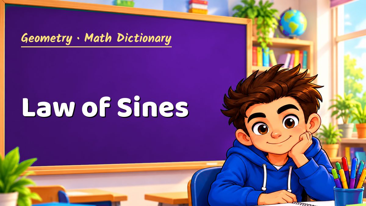 Law of Sines: meaning, method and solved example (Geometry) – Maths PDF
