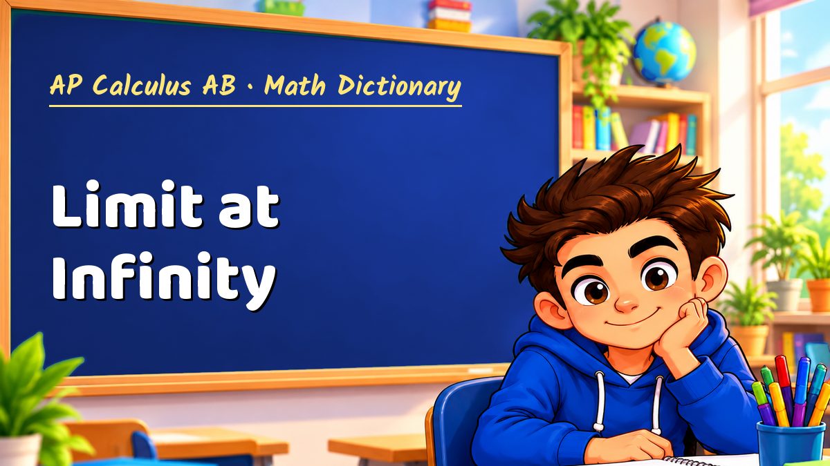 Limit at Infinity: meaning, method and solved example (AP Calculus AB) – Maths PDF