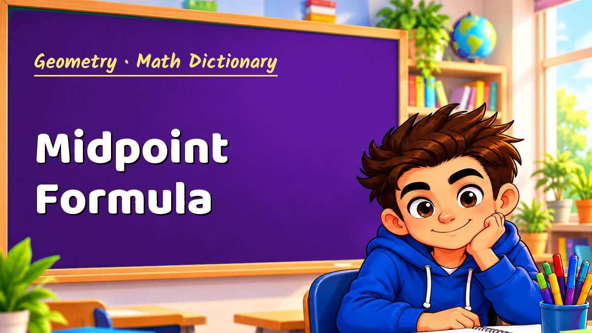 Midpoint Formula: meaning, method and solved example (Geometry) – Maths PDF