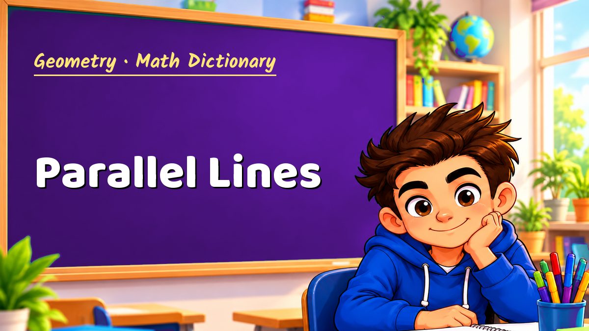 Parallel Lines: meaning, method and solved example (Geometry) – Maths PDF