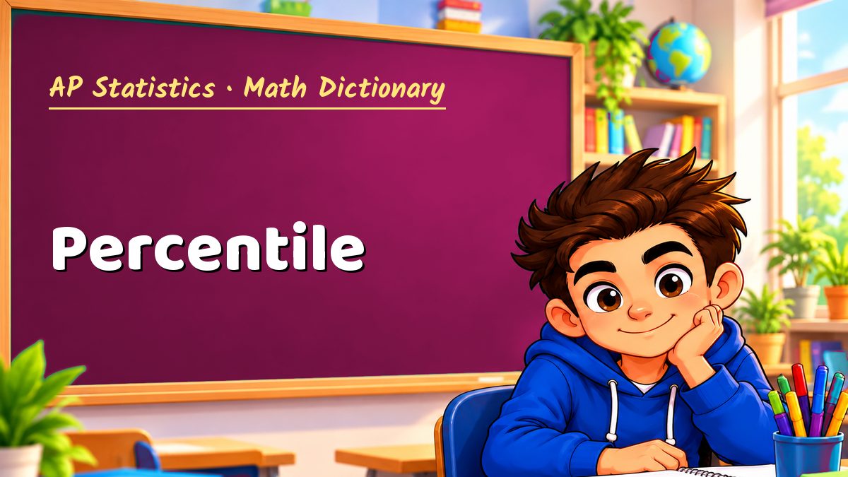 Percentile: meaning, method and solved example (AP Statistics) – Maths PDF