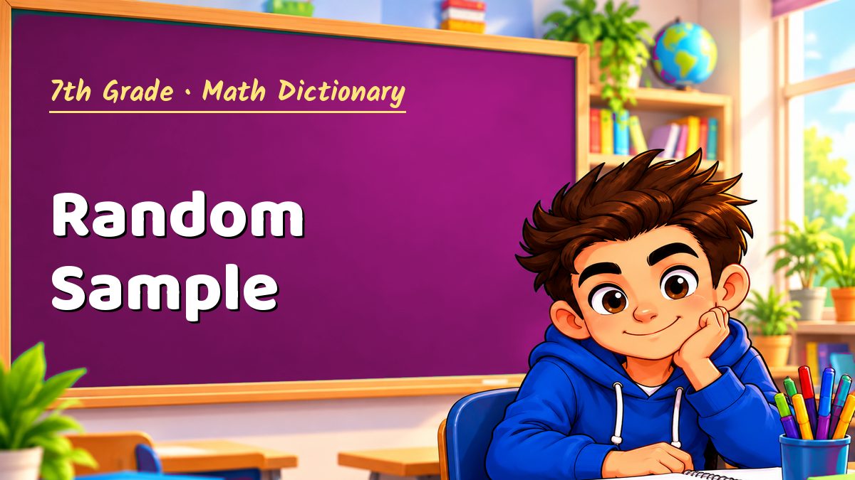 Random Sample: meaning, method and solved example (7th Grade) – Maths PDF