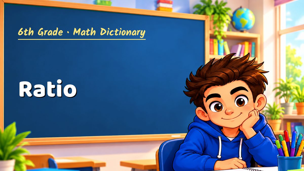 Ratio: meaning, method and solved example (6th Grade) – Maths PDF
