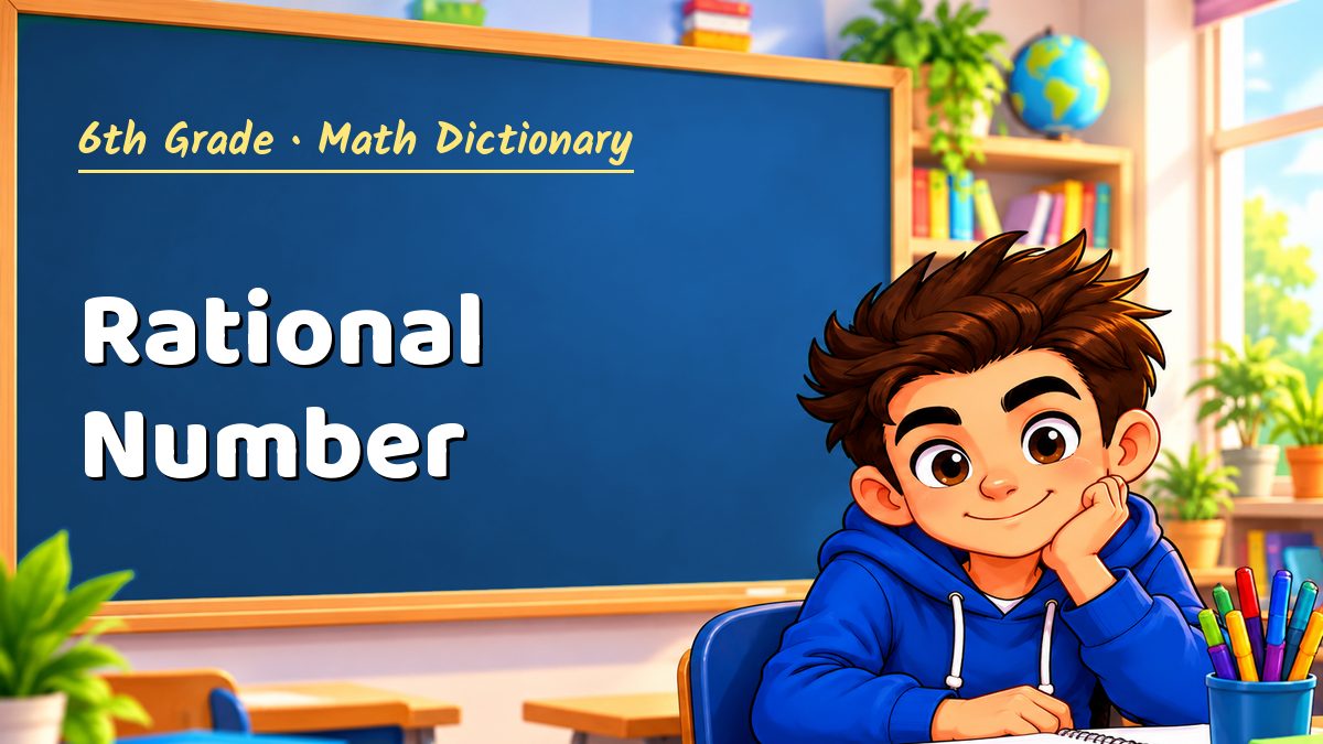 Rational Number: meaning, method and solved example (6th Grade) – Maths PDF