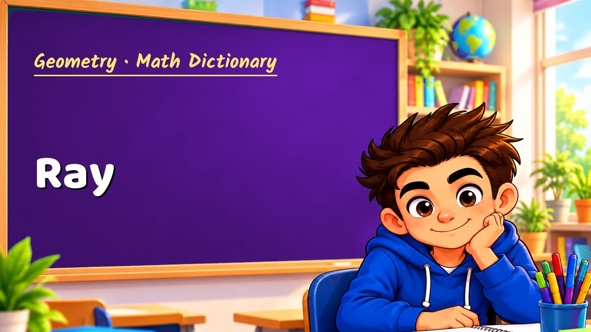 Ray: meaning, method and solved example (Geometry) – Maths PDF