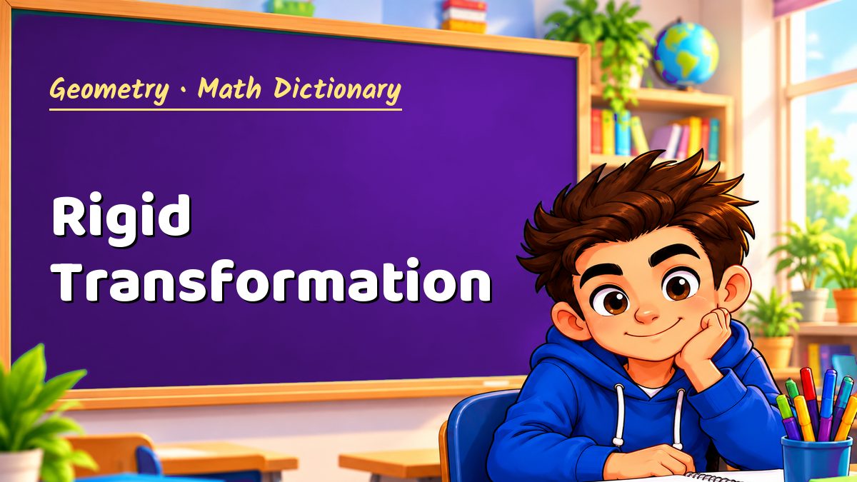 Rigid Transformation: meaning, method and solved example (Geometry) – Maths PDF