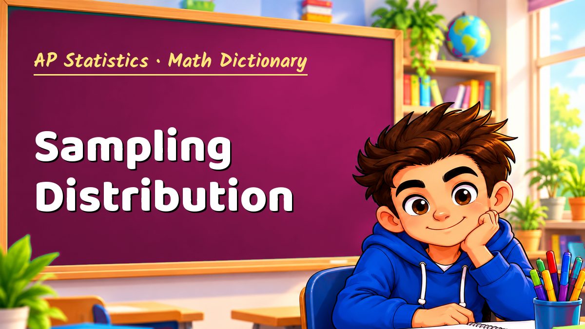 Sampling Distribution: meaning, method and solved example (AP Statistics) – Maths PDF