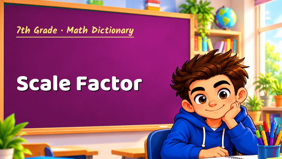 Scale Factor: meaning, method and solved example (7th Grade) – Maths PDF