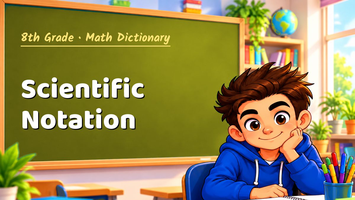 Scientific Notation: meaning, method and solved example (8th Grade) – Maths PDF
