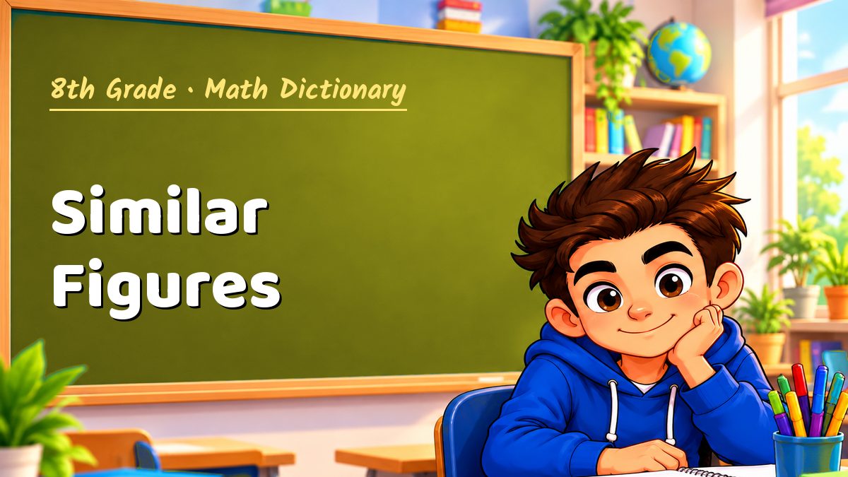 Similar Figures: meaning, method and solved example (8th Grade) – Maths PDF