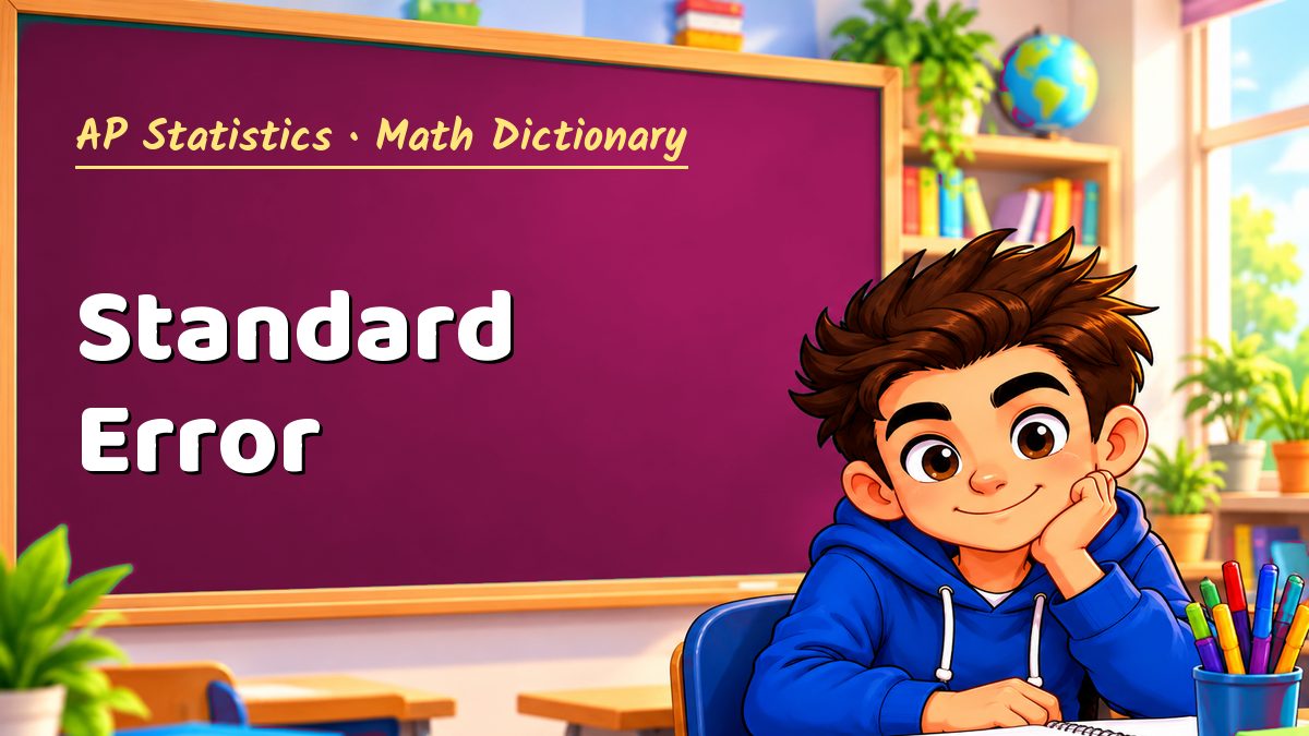 Standard Error: meaning, method and solved example (AP Statistics) – Maths PDF