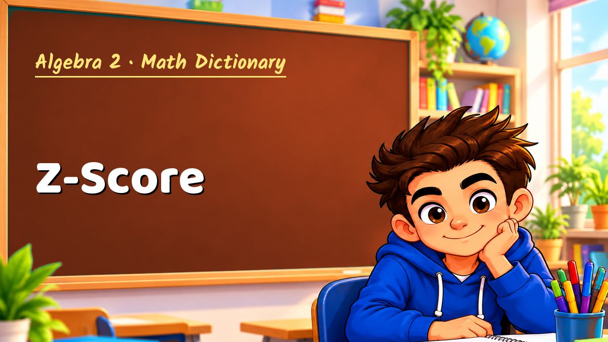 Z-Score: meaning, method and solved example (Algebra 2) – Maths PDF
